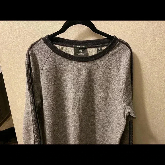 Scotch & Soda Grey and Metallic Long Sleeve Dress​​ - Picture 12 of 14